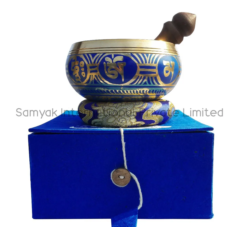 Metal Bronze Tibetan Singing Bowlssound Therapy And Meditation