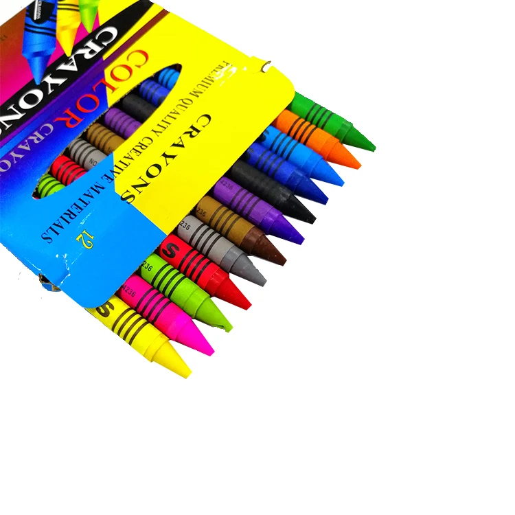 
Wholesale coloring wax crayons set for kids 