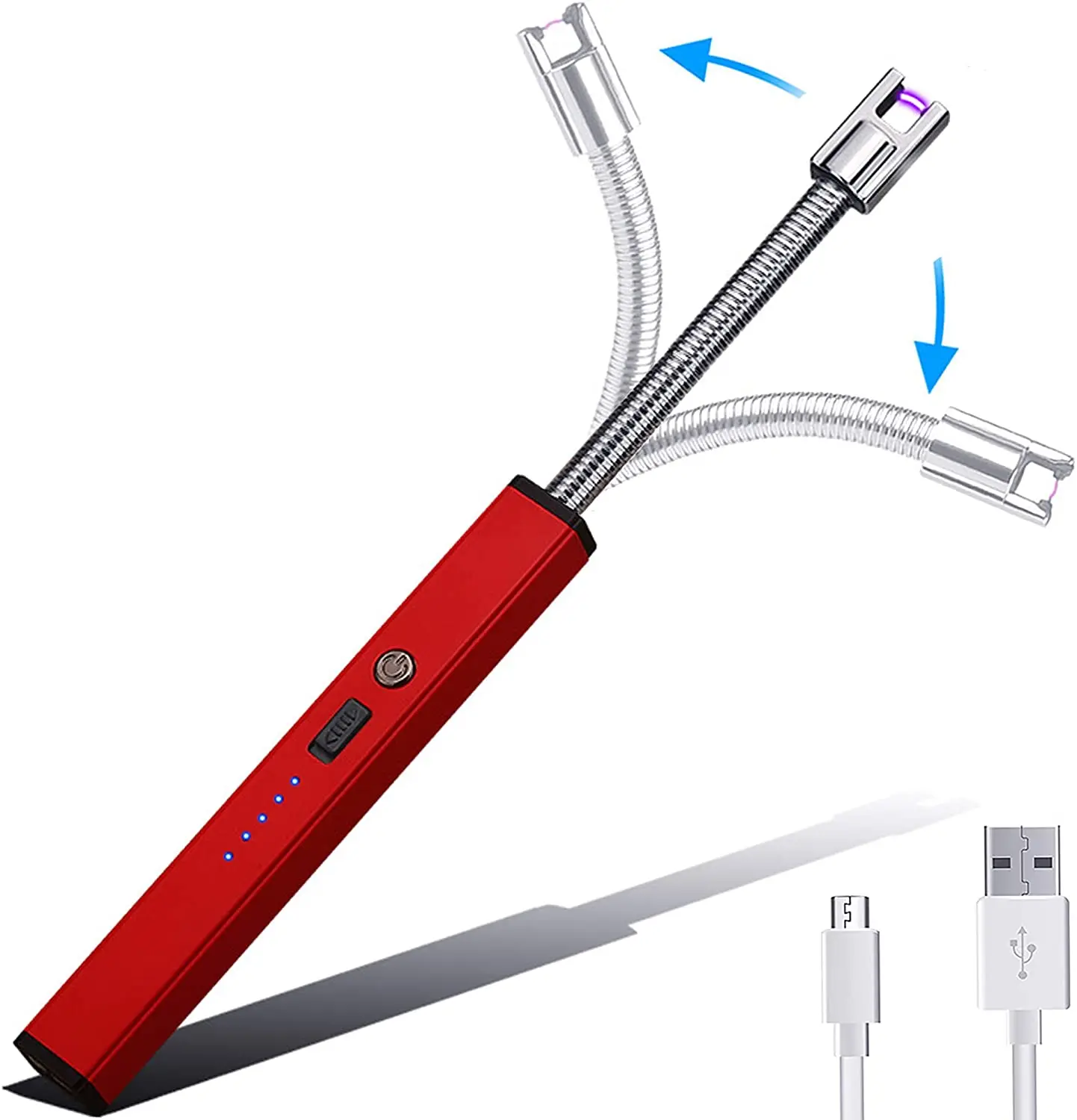 

Candle Lighter Kitchen Lighter 360 Flex Electric Arc Lighter with Long Rechargeable