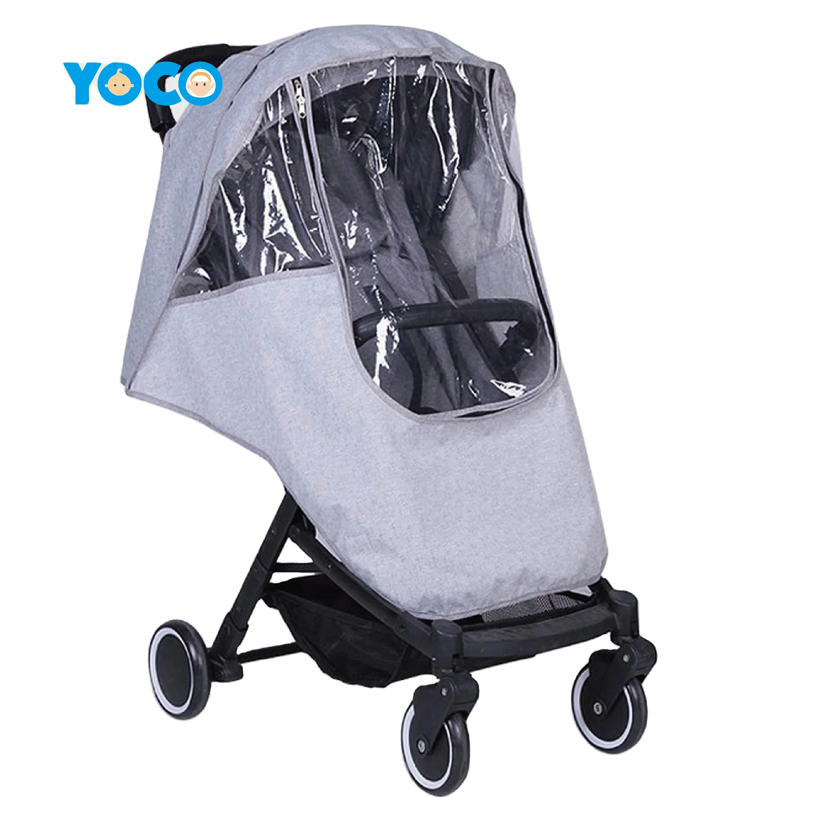 Stroller Rain Cover Universal Size For Baby Travel Weather Shield