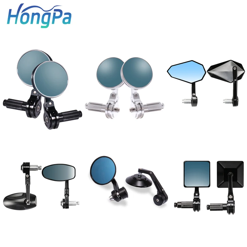 

Adjustable 7/8'' 22mm Universal Motorcycle Rear View Mirror CNC Motorcycles Bar End Rearview Side Mirrors