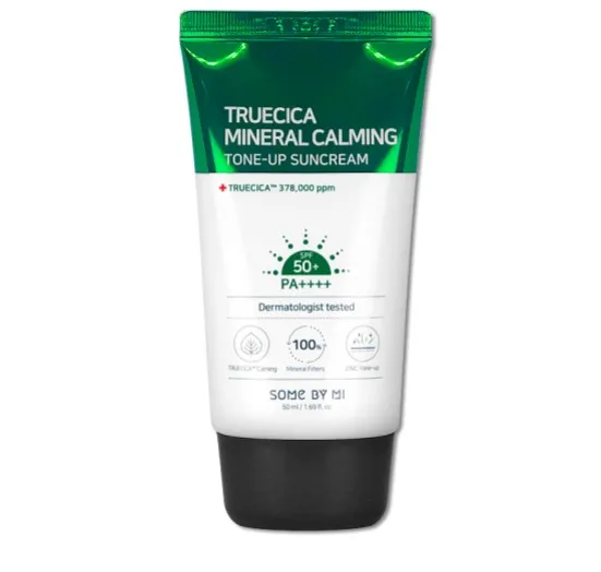 

Korean Cosmetics Wholesale Skin Care Private Label SOME BY MI Truecica Mineral 100 Calming Sun cream spf50