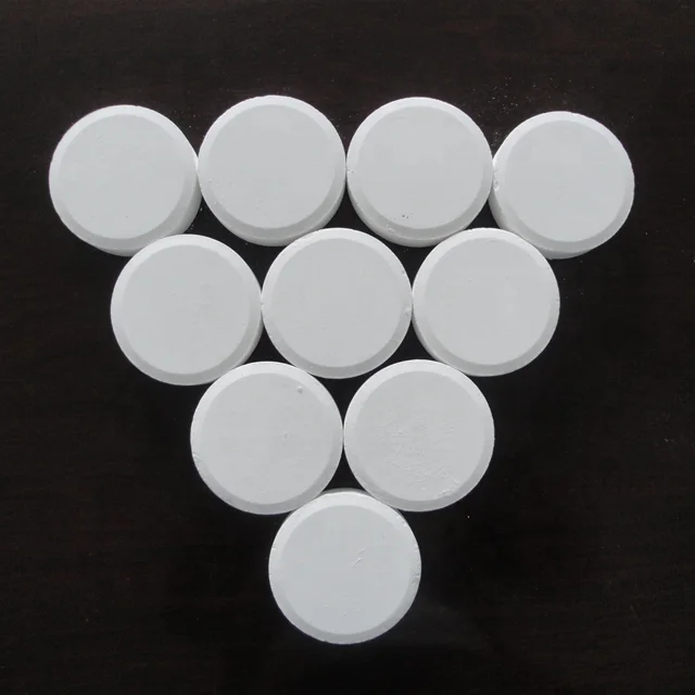 
Bromine Tabs for Spas and Hot Tubs CAS NO. 32718-18-6 water treatment chemical Swimming Pool Bromine 