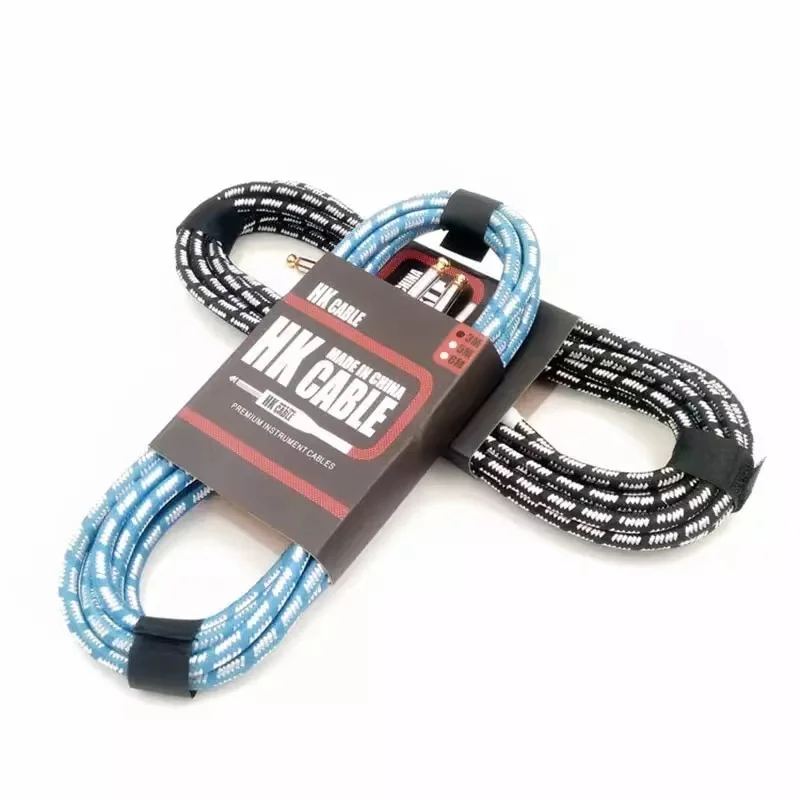 

Color mix wholesale 3M Guitar Audio Cable for guitarra Stringed Instruments Parts & Accessories