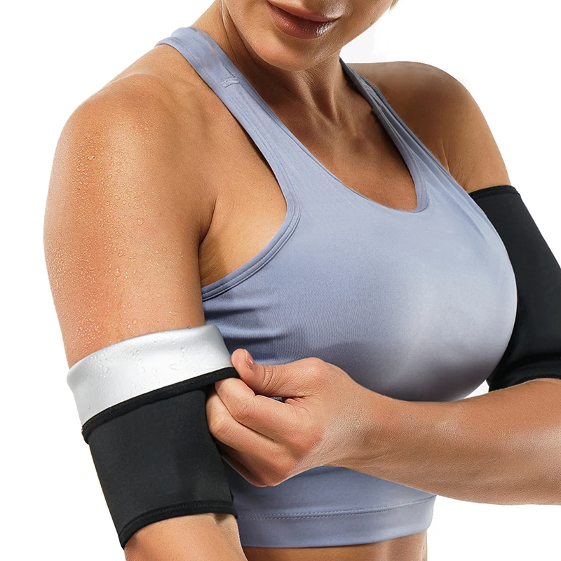 

Women 1Pair Upper Arm Slimmer Shaper Compression Hot Sweat Lose Weight Sauna Sweat Bands Slim Arm Trimmer