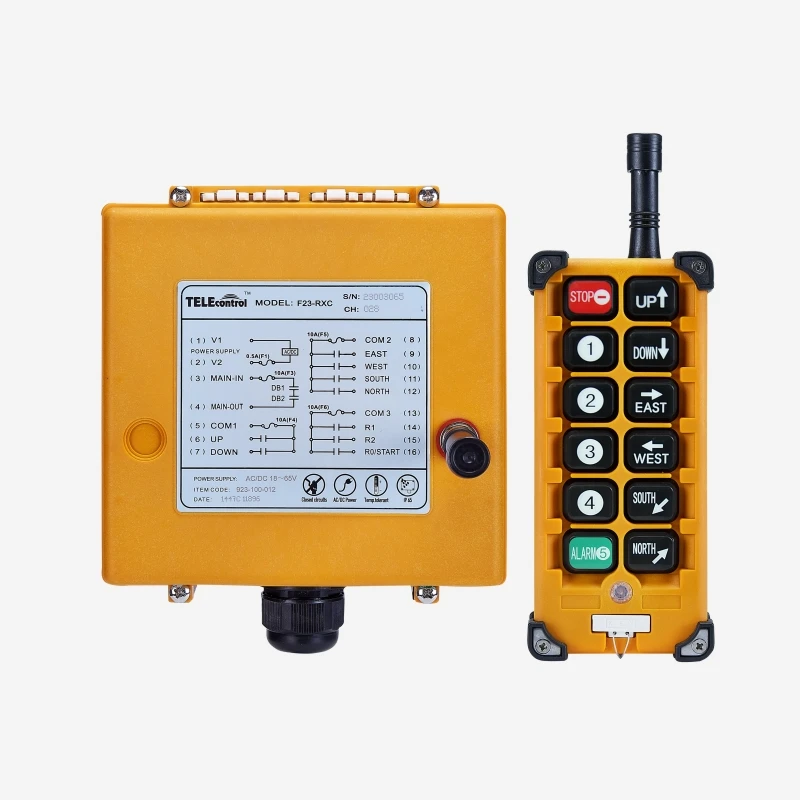 

F23-A++ 10 Buttons Industrial Wireless Radio Remote Control for Overhead Crane