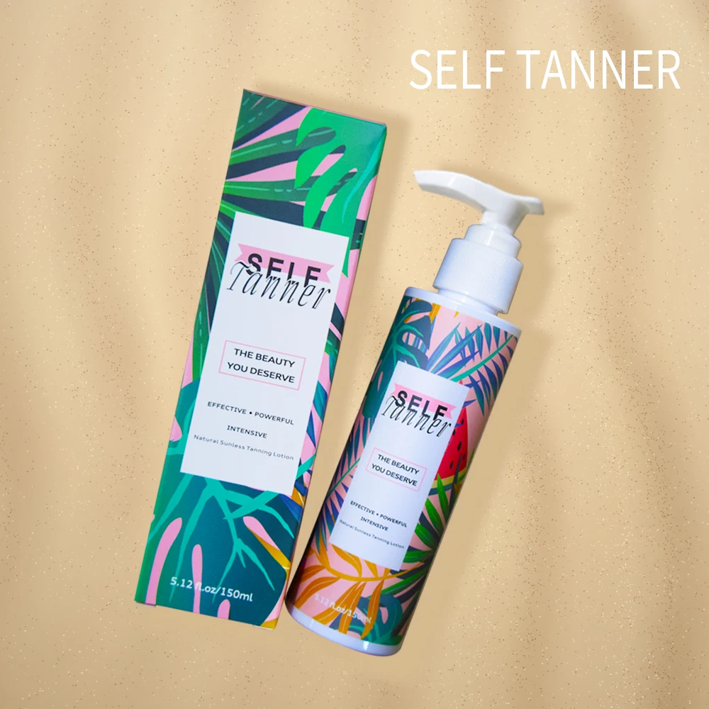 

Hot Seller Self-tanning Body Self Dark Skin Bronzed Gold Tanning Sun Tanning Cream, Tan