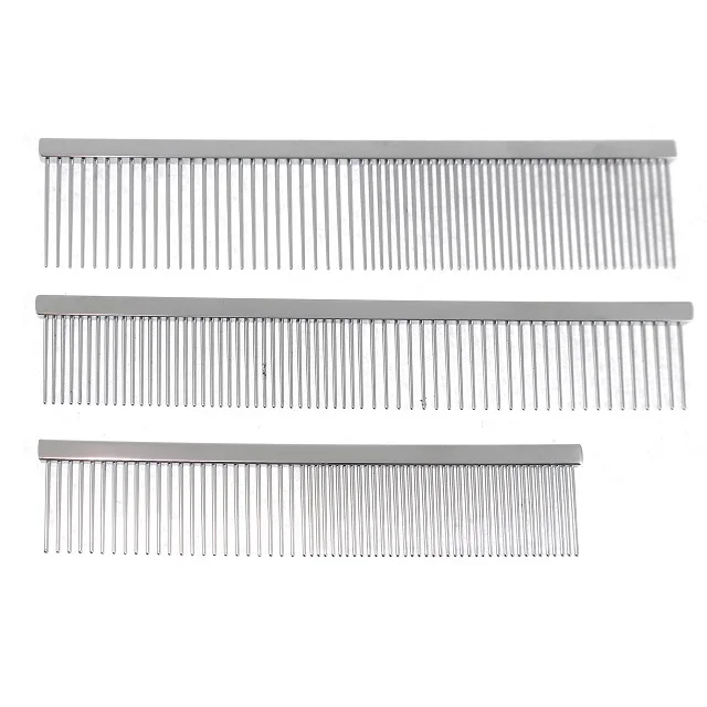 
Hot Selling Pet Supplies Grooming Product Brass Row Comb For Dog 