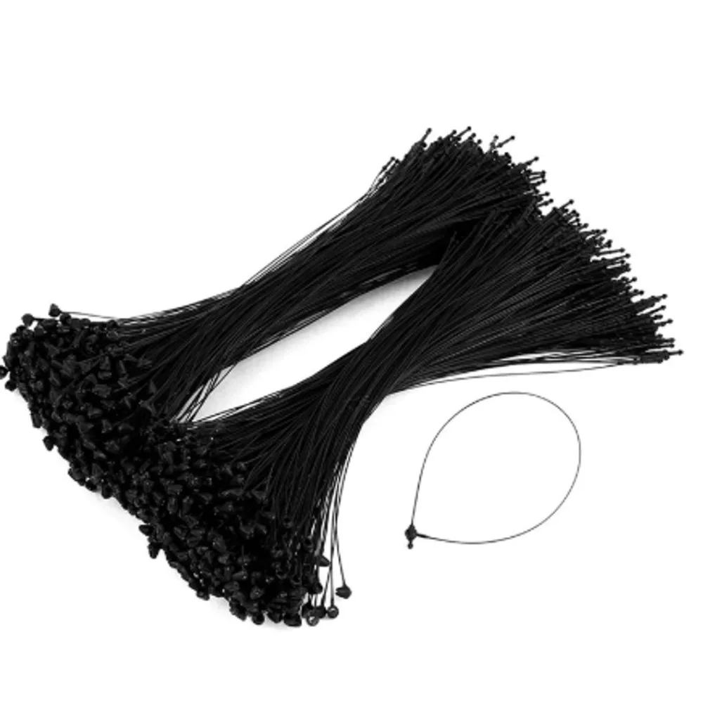 9 Inches Black Plastic Loop Pins For Garment Tag Buy Black Loop Pins