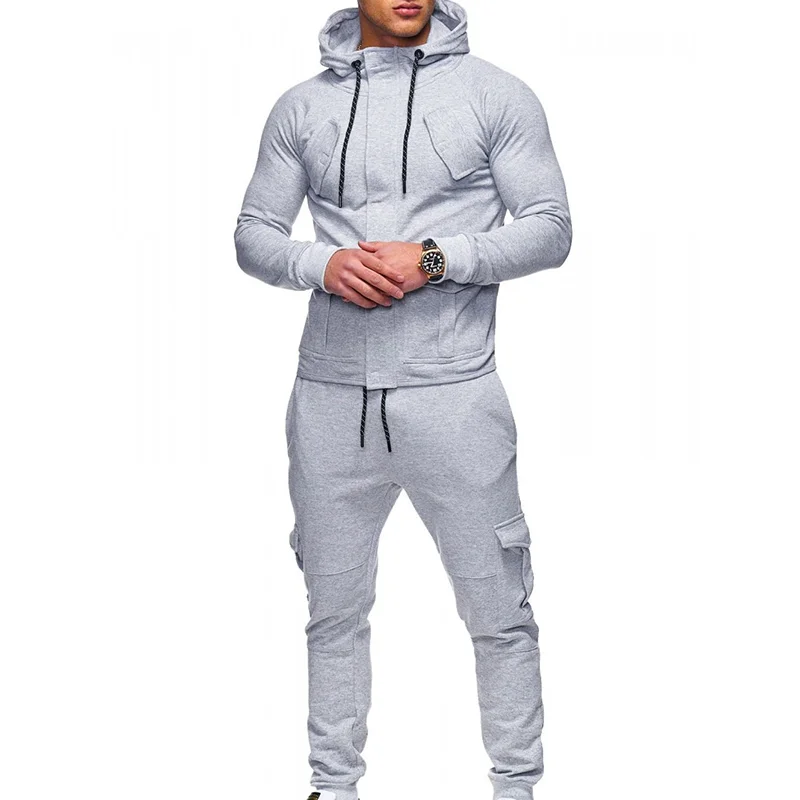 2020 Custom Wholesale Stylish Slim Fit Men Track Suits Custom Men ...