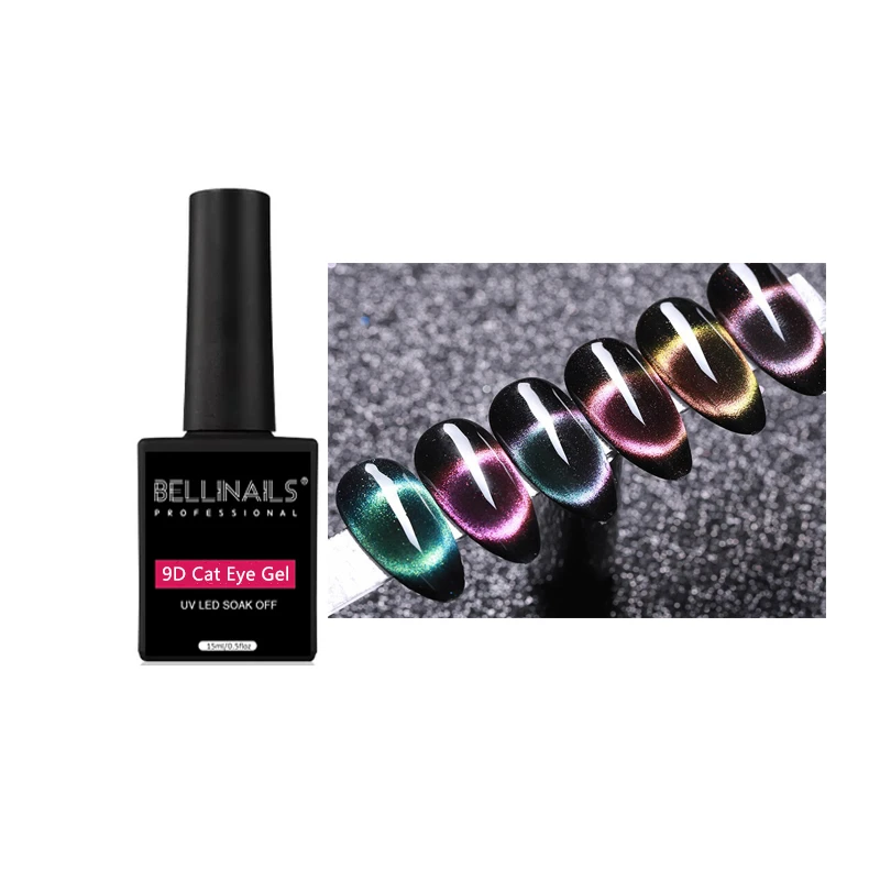 

Factory wholesale OEM private label 3D cat eye color gel nail polish, 124 colors