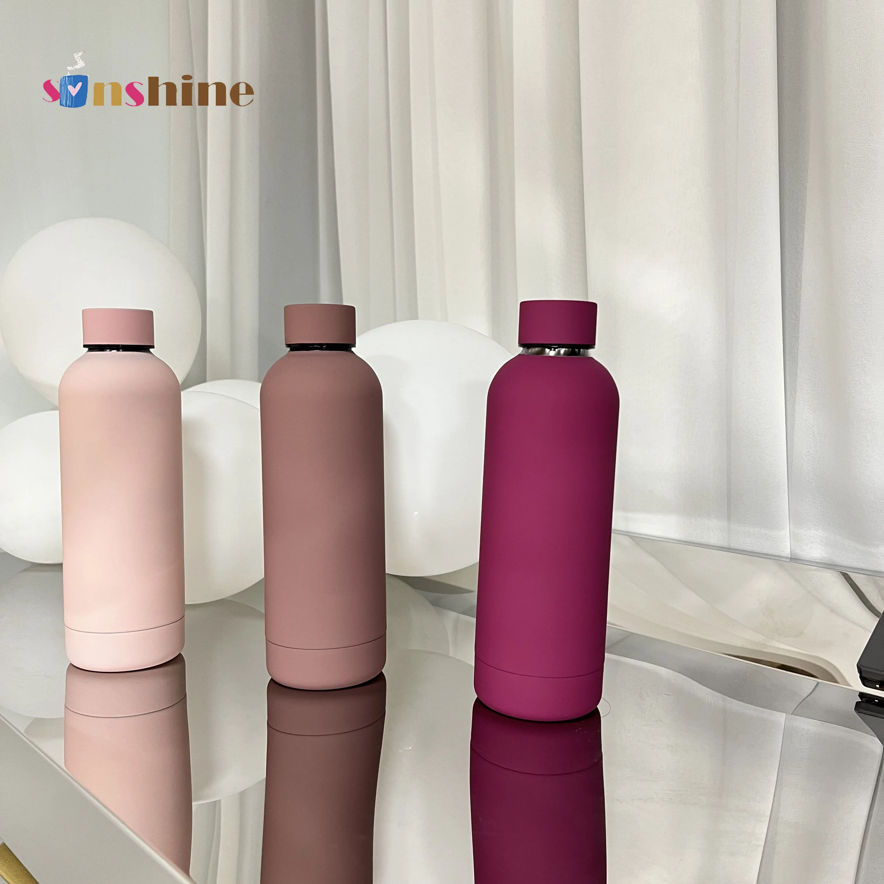 

Custom Stainless Steel Vacuum Insulated Water Bottle Double Wall Thermos Bottles, Customized color