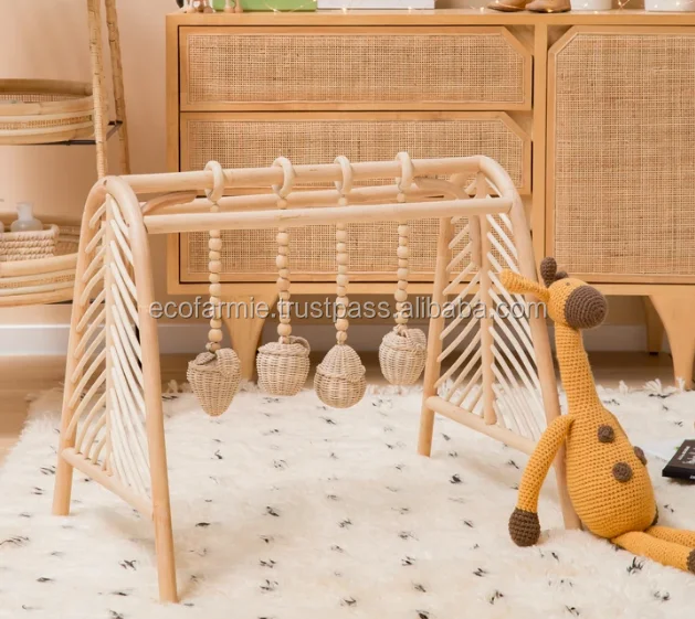 Rattan Baby Gym Toy Equipment Frame For Baby Buy Baby Play Gym Toy