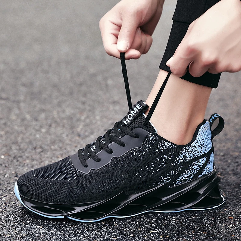 

Hot sale flat lightweight fashion sneakers casual men's sports shoes men, Optional