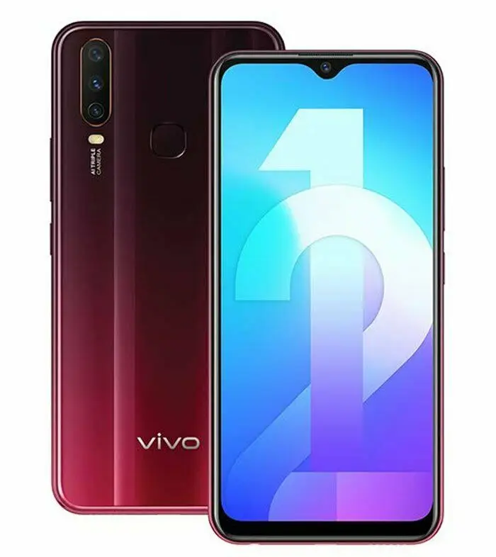 vivo Y12 Dual SIM 6.35" HD+ 64GB 13MP+8MP+2MP TRIPLE REAR CAMERA 5000mAh Smart Phone