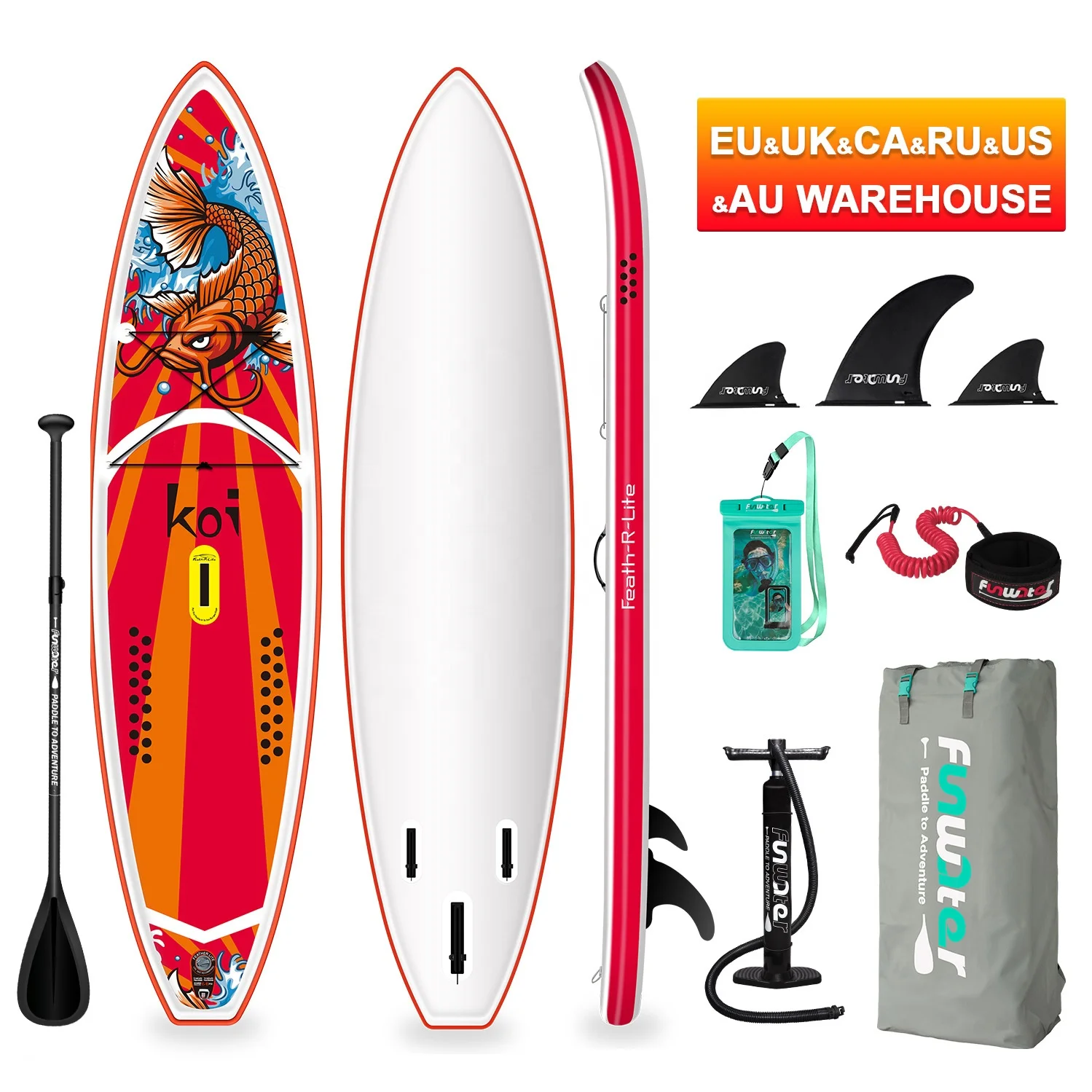 

Feath-R-Lite waterplay surfing Dropshipping CE  surf board sup surf surfboard wholesale inflatable sup paddle board