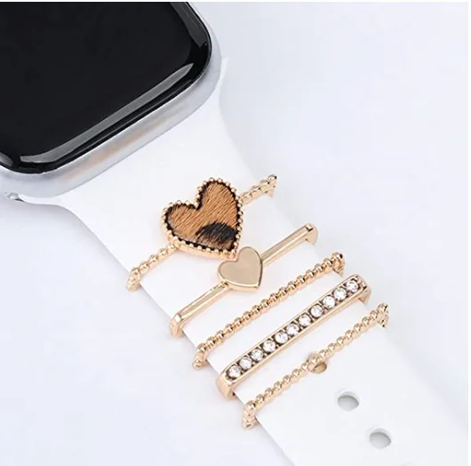 

Strap Decorative Nails Diamond Ornament Watch Silicone Strap Accessories For Bracelet