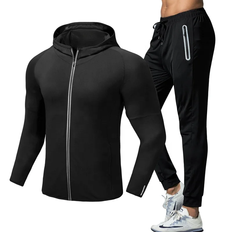 

Dry Fit Blank Men Gym Fitness Clothing Slim Fit Sport Wear Running Sports Tracksuit, Colored or customized colors