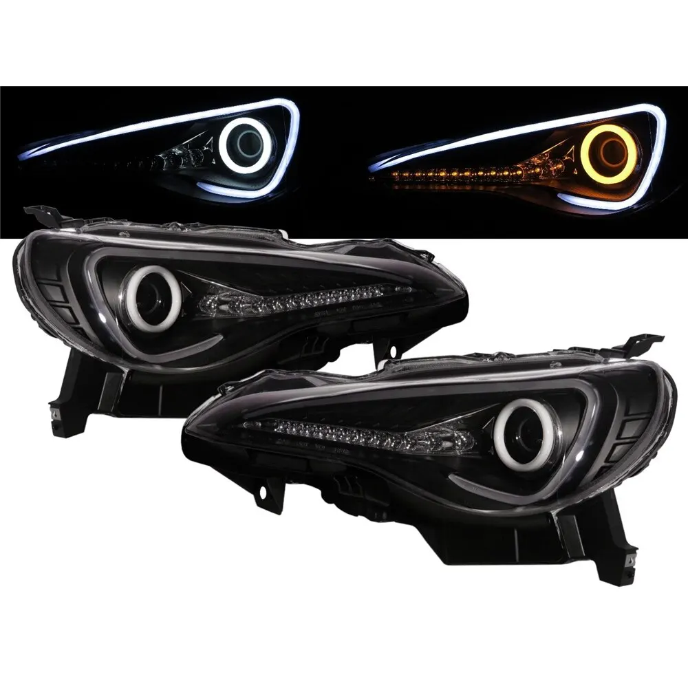 

FT-86 12-present Cotton Halo Dynamic Turn Signal D4S Headlight BK for TOYOTA LHD
