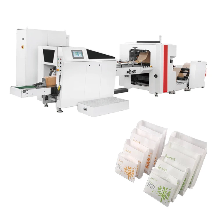 
Automatic Kraft Paper Bag Making Machine paper bag making machine food 