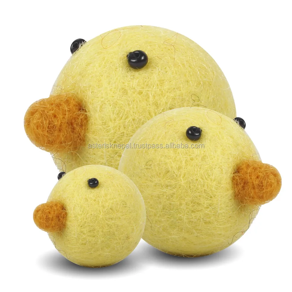 Handmade Felt Duck High Quality Wool Diy Pet Product Ecofriendly