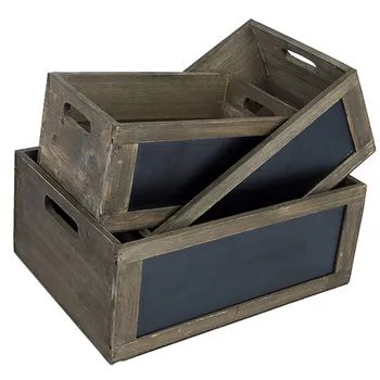 large decorative wooden boxes