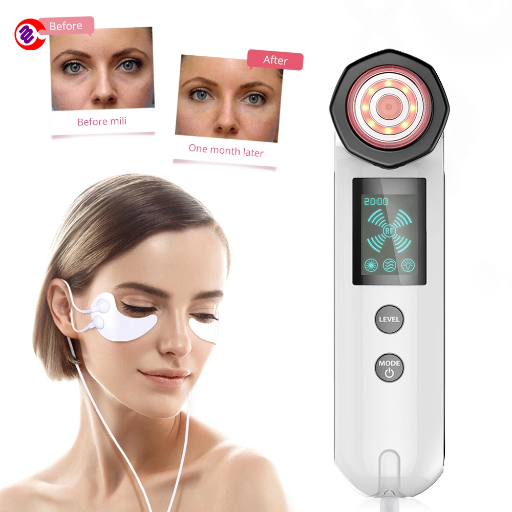 

Home Used Vibration RF LED Photon RF Skin Firming Anti-aging Relieve slimming machine weight loss