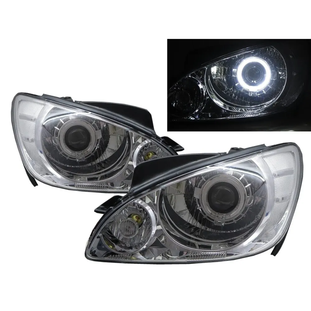 

Getz/Click 2005-2011 Facelift Guide LED Angel-Eye Headlight CH for HYUNDAI LHD