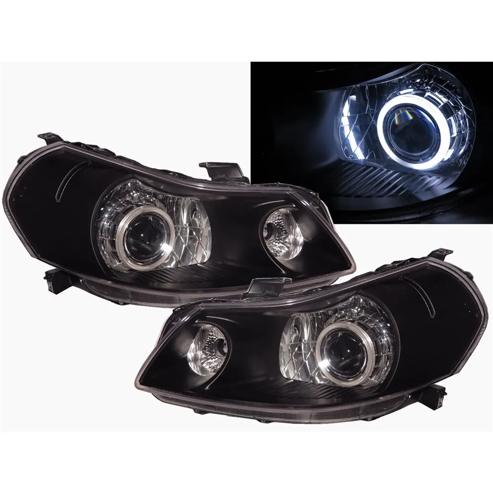 

Sedici MK1 2007-2013 5D CCFL Projector Headlight Black US V1 for Fiat LHD