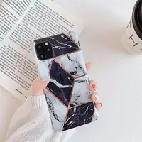 

For iPhone 11 Case Shockproof Soft TPU Back Cover for iPhone 11 Pro Max Marble Case