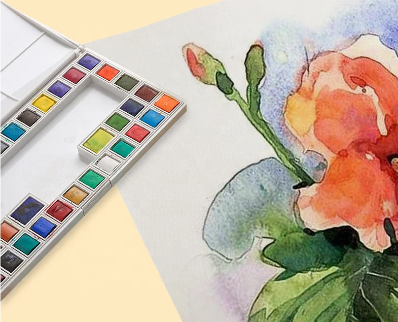 
Custom A3 A4 A5 50 Sheets academy 9 x 12 300gsm 300gm 300g cold press arches Painting Drawing Watercolor paper pad 