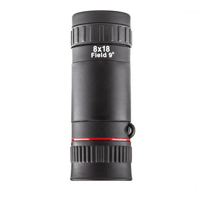 

Reverse Door Peep Hole Telescope Lens, Black