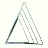 Triangular Metal Rings for Macrame