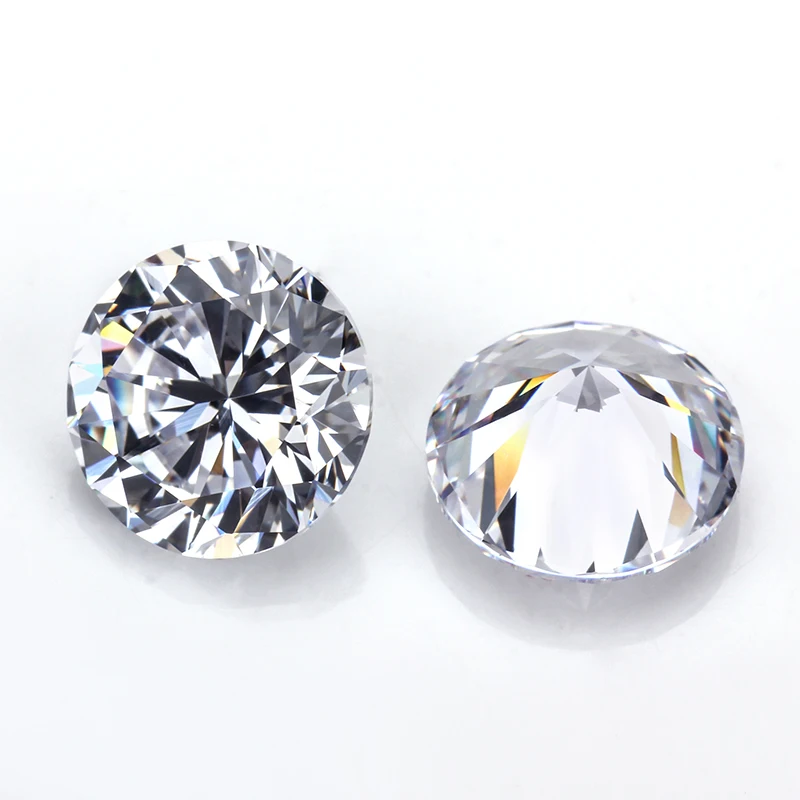 

Starsgem synthetic diamond star cut round shape cubic zirconia gems