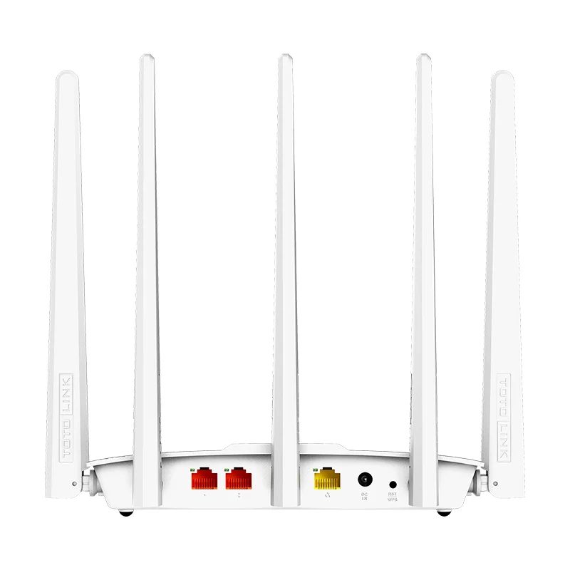 

wifi router totolink A810R 1200M WIFI router 2.4GHz/5GHz Home wifi wireless routers TOTOlink, White