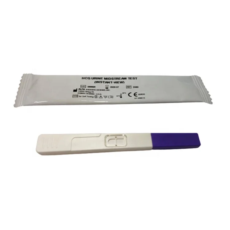 
Cassette hCG Midstream Tapered HCG urine midstream test HCG urine midstream test 