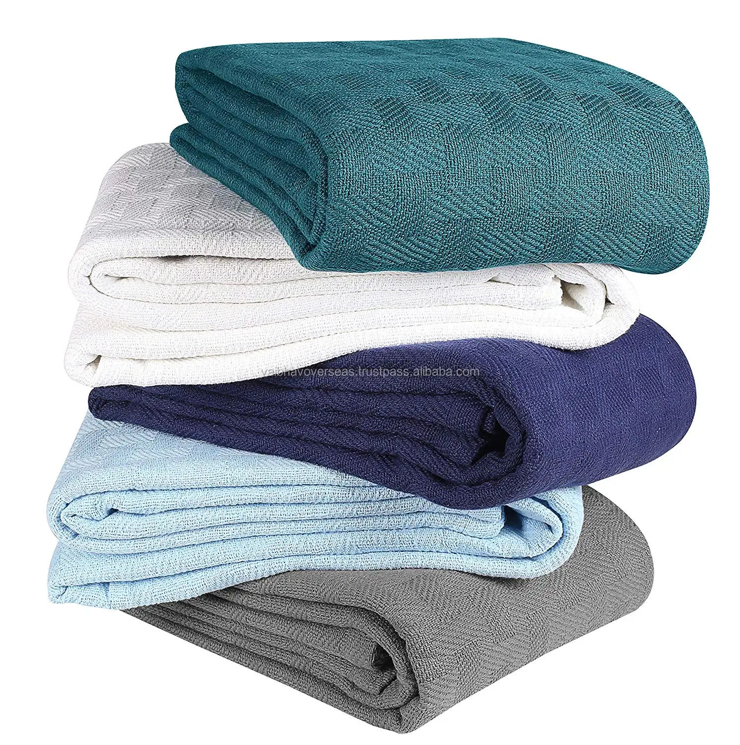 High Quality Waffle Blankets Made 100 Cotton Soft Feel Waffle Weave