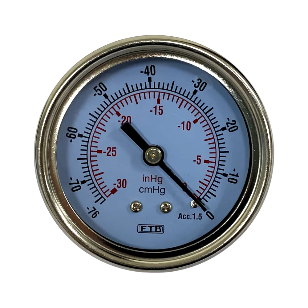 63 Mm Diameter Lower Mount Liquid Filled Vacuum Pressure Gauges Buy