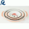 Custom colorful bread cake baking ceramic kitchen bakeware pan