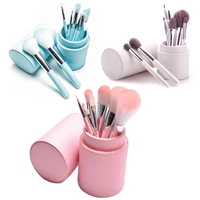 

Makeup brushes free samples Custom Beauty Needs Cute 8Pcs Pink Colorful Your Own Brand Travel Cosmetic Makeup Brush Set