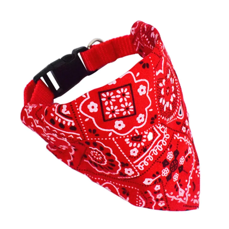 

polyester pet bib triangle scarf saliva towel triangle pet scarf collar pet supplies Manufacturer