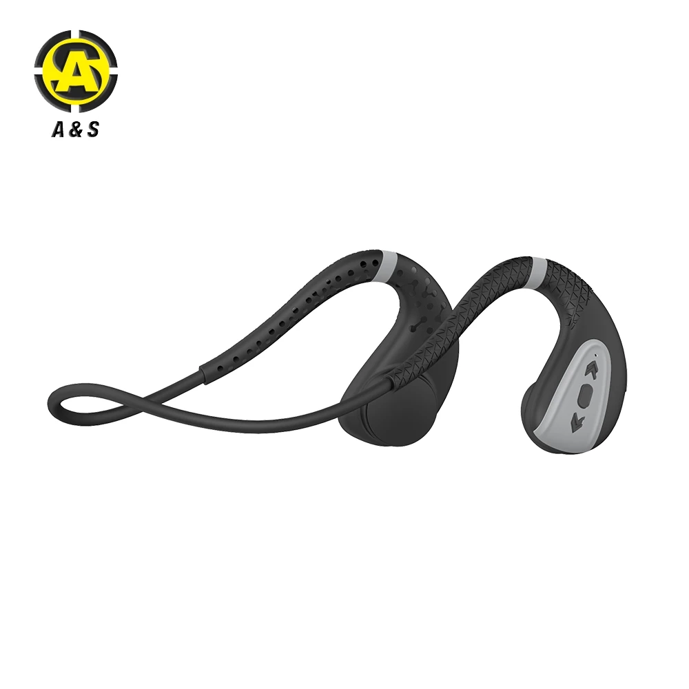 

Waterproof BT Earphone with Own TF 8GB Wireless Sport Bone Conduction Earphone ipx7 sport earphones, Grey, blue