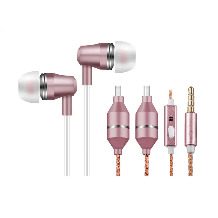 

EMF Free Earbud Headphones Universal Air Tube Wired Stereo Headset with Microphone & Volume Control - Compatible with iPhone