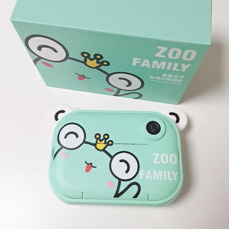 

1500mAh Portable 2.4-inch IPS HD filter photo frame wifi kids camera instant print