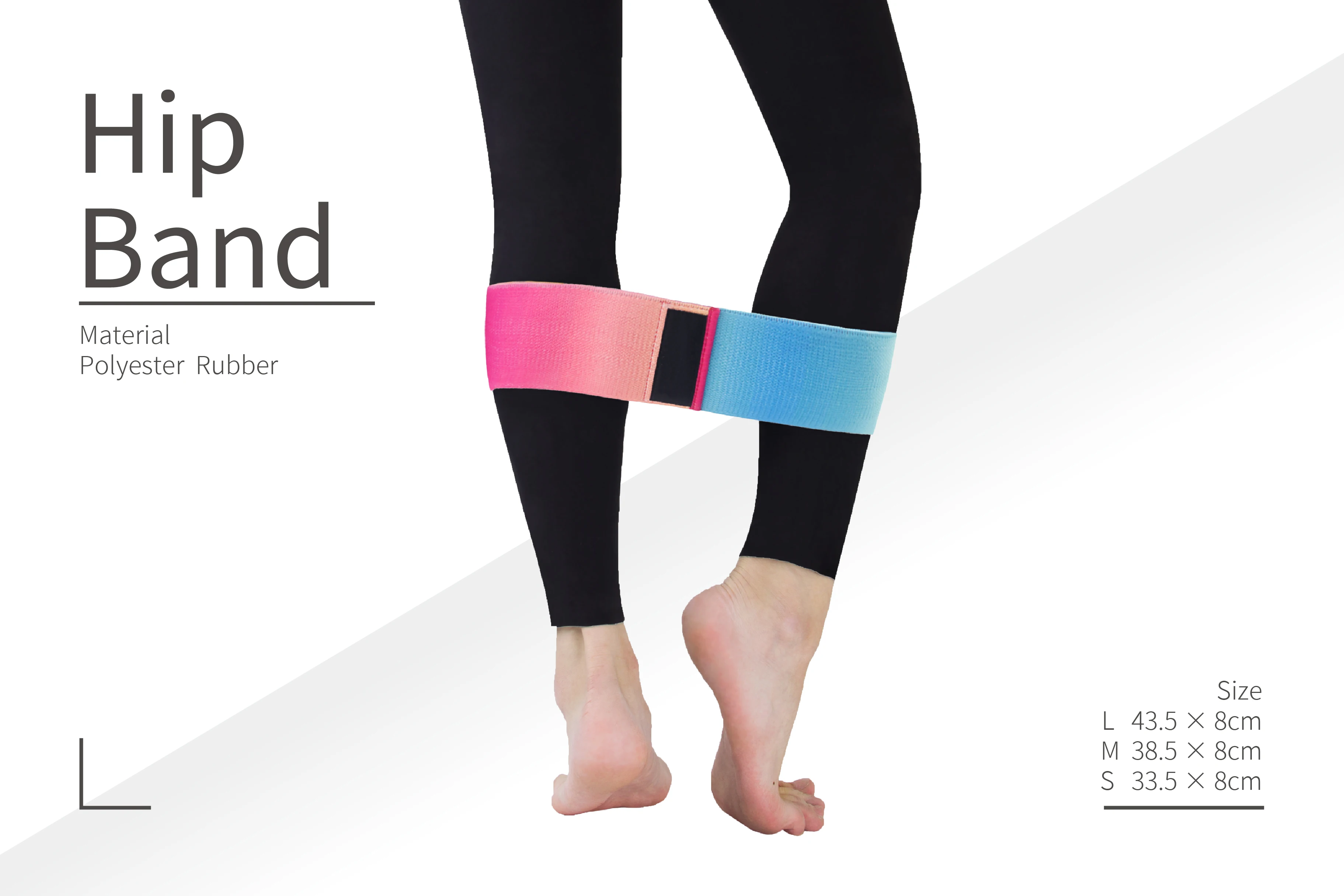 custom leg resistance band for core training