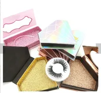 

2019 New Design Wholesale Own Brand Private Label 3D Faux Mink Eyelashes