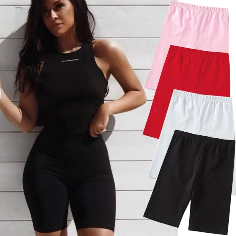 

2021 New Summer Female Safety 4 Colors Pants Seamless Nylon Waist Panties Seamless Anti Fashion Pants Sexy Leggings Women