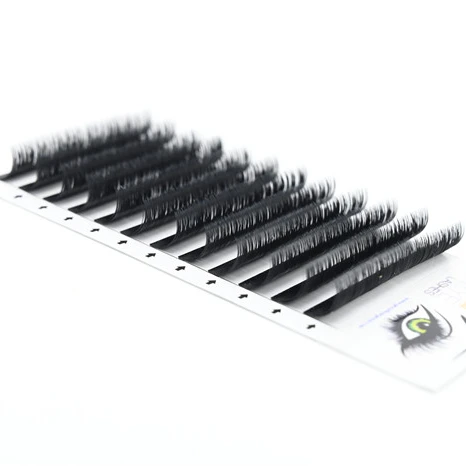 

Korean PBT Easy Fan Volume Eyelash Extensions Long Lasting 8-17mm J B C D Curl Private Label Wholesale Eyelash Vendor