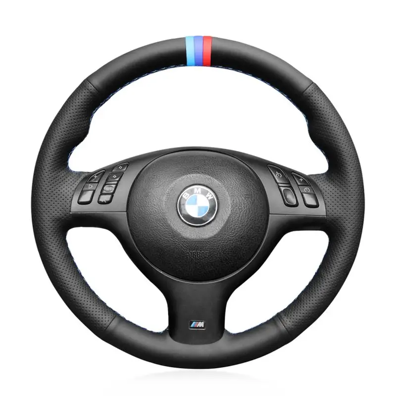 

MEWANT Car Interior Accessory For BMW E46 E45 E39 M3 M5 3 Series 2000-2006 Design Your Wrap Custom Steering Wheel Cover