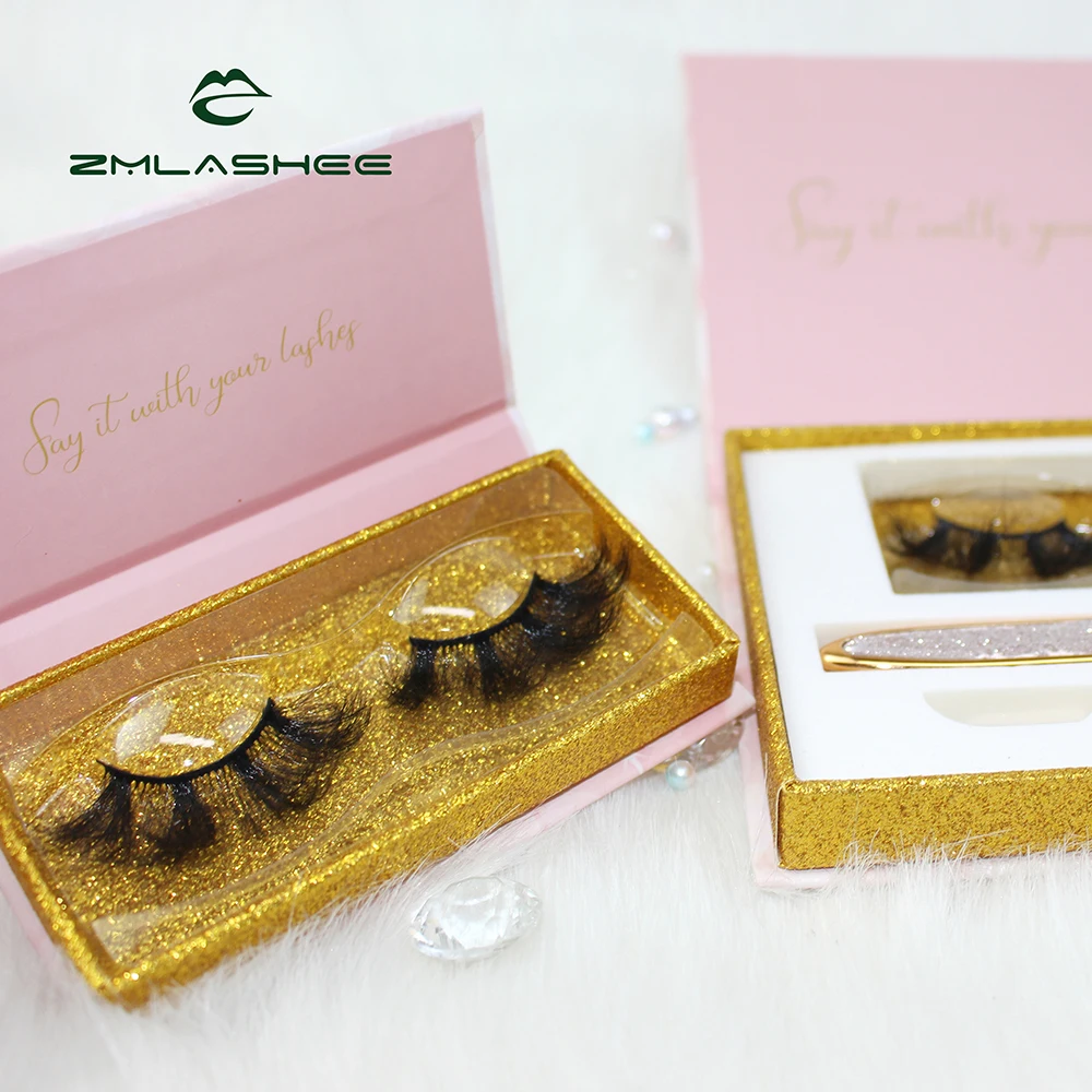 

3D Mink Eyelashes Wholesale Vendor Private Label Packaging Box Custom Logo Free Sample